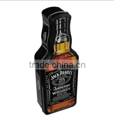 Food Grade Bottle Shape Tin Can for Wine