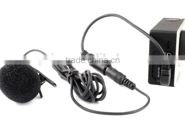 Originally Gopro Adapter Microphone Plug , Gopro Camera Hero 3/3+/4 Adapter Connect With Recording Microphone photo-3