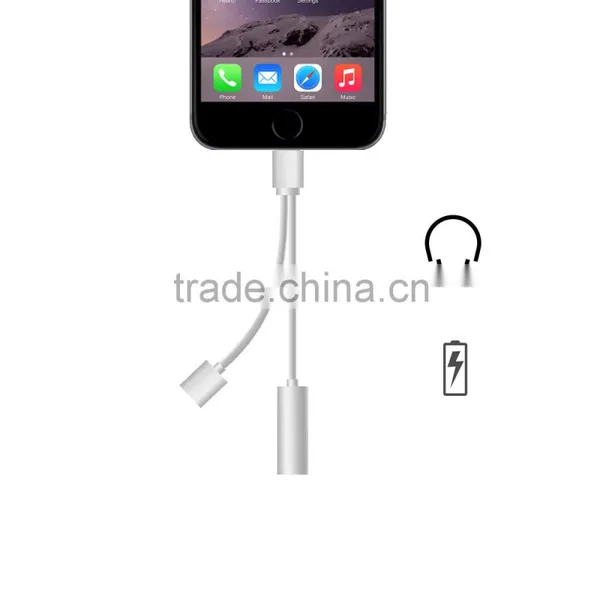Lighting to 3.5mm Audio Adaptor for Iphone 7 photo-2