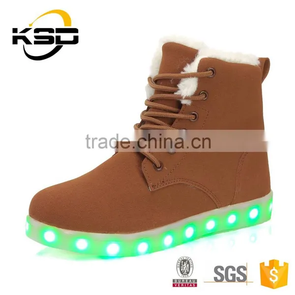 2016 Keep Legs Winter To Fashionable Winter Keep Warm For Women Led Shoes photo-5