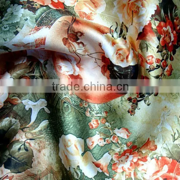 Spandex Satin Fabric for Sale/soft Polyester Satin/upholstery Fabric photo-2