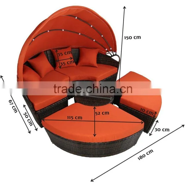 Rattan Sunbed photo-4