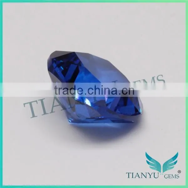 Free Sample Wholesale 12x12mm #112 Synthetic Spinel Blue Gems And Stones photo-5