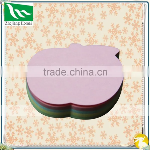 Apple Shape Full Colors Memo Pad for Different Shape