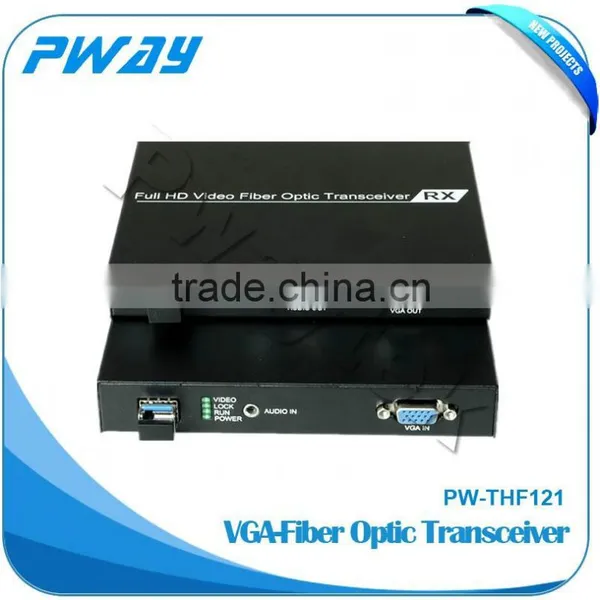Hot Swappable hf Radio Transceiver and Receiver up to 10km Vga Fiber Transmitter