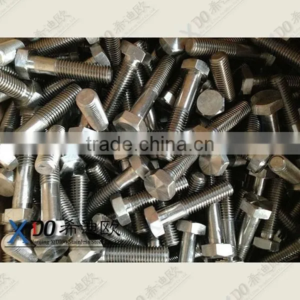 GH2132 A286 Hex Bolt Specials Stainless Steel EN1.4980 Din933 M12*50 photo-3