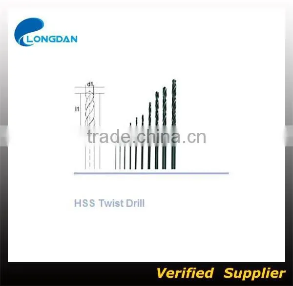 OEM DIN338 Fully Ground Hss Straight Shank Twist Drill Bits for Metal Drilling photo-2