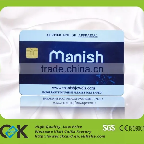 Customized Printing IC Card Contact Smart IC Chip Card