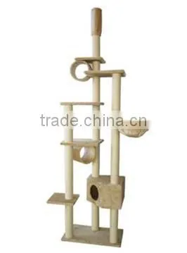 Deluxe Cat Tree Tower Condo Scratcher Furniture Kitten House