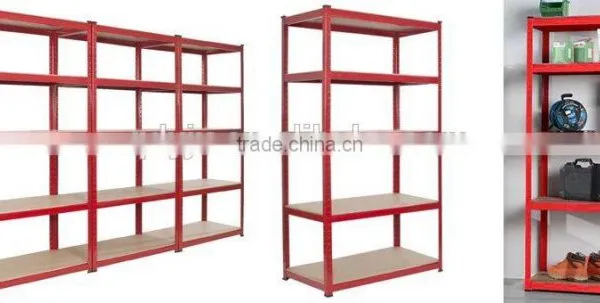 Boltless Rivet 5 Tier Metal DIY Storage Shelves photo-3