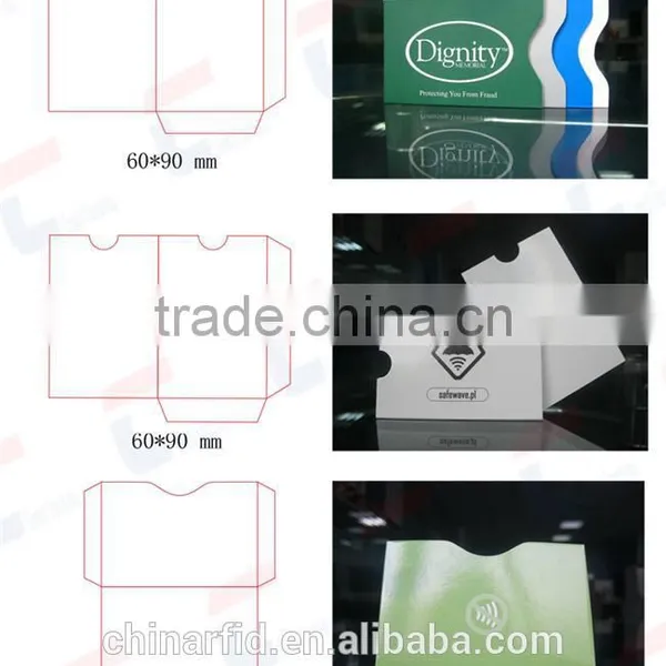 Wholesale Price RFID Card Shield PET Card Wallet With Custom Design photo-3