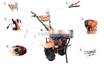 7hp Multi-functions Portable and High Quality Reliable and Durable Rotary Tiller With Top Spare Parts photo-2