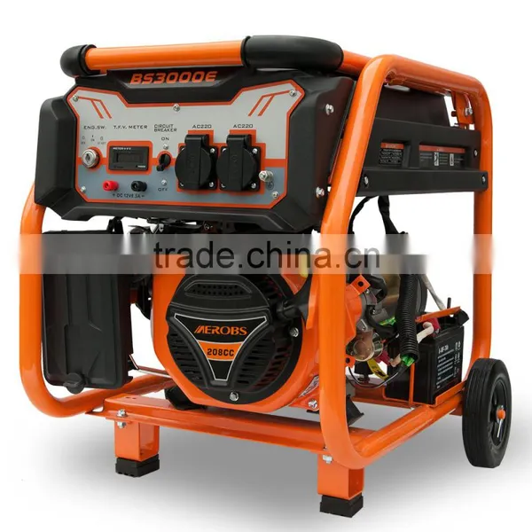 BSGE3800E Transfomers Modle AEROBS OEM Factory Protable Gasoline Generator With CE ISO9001 photo-2