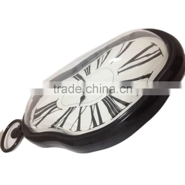 2015 the Newest Wall Quartz Clock Melting Wall Clock Novelty Home Decor Wall Clock Art Clock photo-3