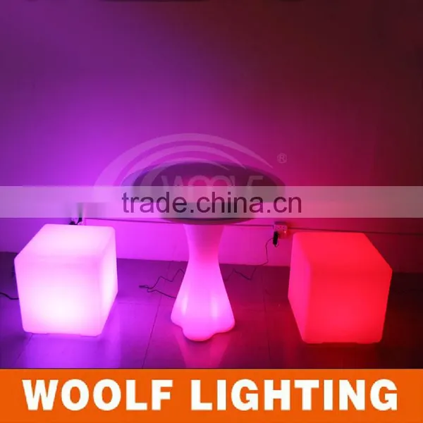 Hot Waterproof Illuminated LED Lighting Cube Chair photo-4