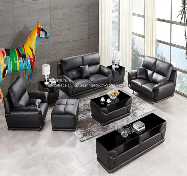 China Lizz Italian Leather Sofa for Living Room