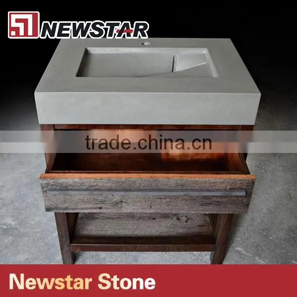 Newstar Hotel Vanity Hotel Bathroom Vanity With Natural Granite Top photo-6