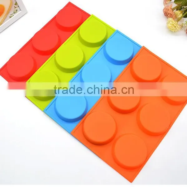 Round 6 Cavity Silicone Mold,silicone Cake Mold photo-4