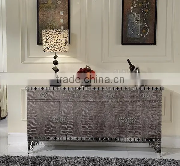 F379-1 Xinqing Guangzhou Modern Kitchen Furniture Extra Long Sideboard photo-2