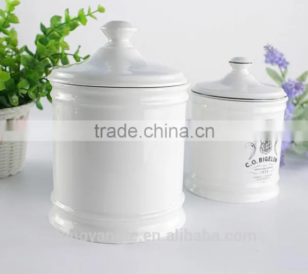 2017 New Arrival Custom Design & Logo Ceramic Storage Sugar Pot photo-2