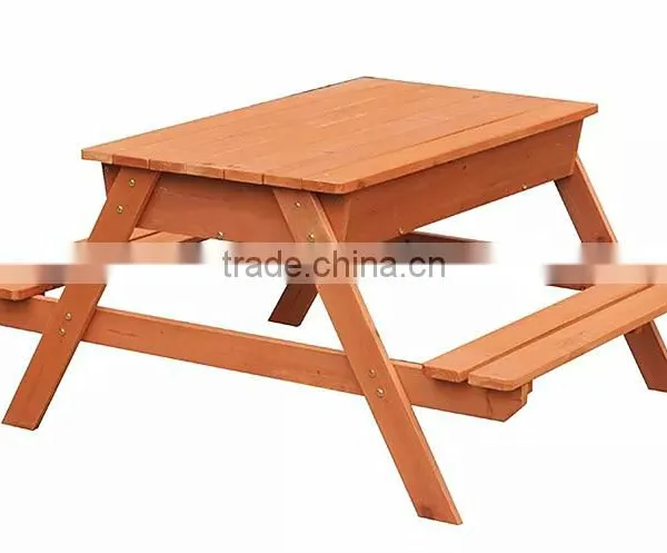 Large Outdoor Wooden Sandpit With Lid photo-3