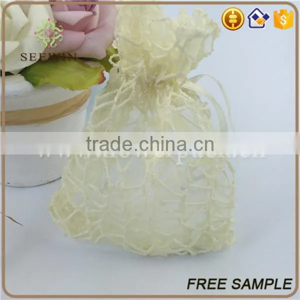 Fancy Sheer Polyester Mesh Bag for Cut Flowers photo-6