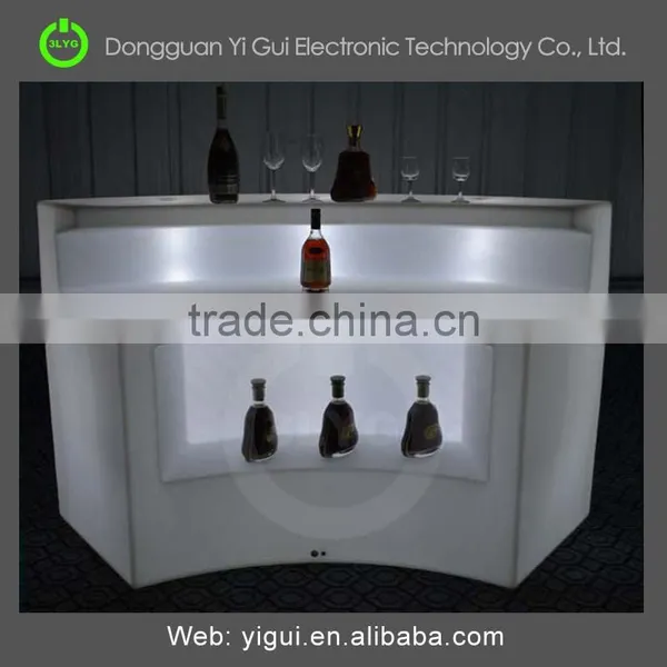 Led Color Changing Bar Counter and Table for Party Event photo-3
