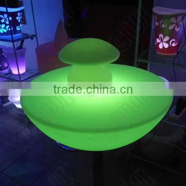 RGB High Brightness LED Mushroom Table Lamp / LED Illuminated Table Lamp photo-3