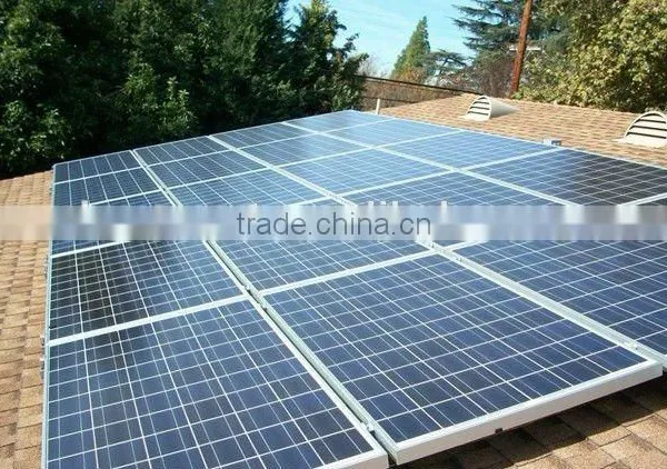 Complete 6000w Solar Power System Solar Panel PV Array Combiner Inverter Controller Battery Ground Rack/Roof Rack Cable photo-6