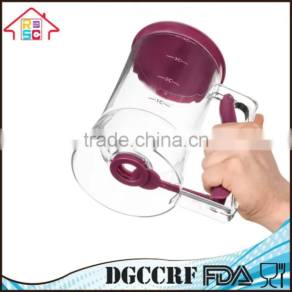 NBRSC Promotion Product Chicago Plastic Metallic Cupcake Batter Dispenser With Measuring Label photo-3