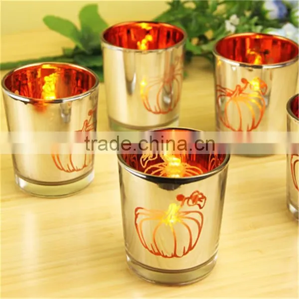 Mercury Glass Candle Holders Wholesale 2015 New Glass Candle Holder photo-4
