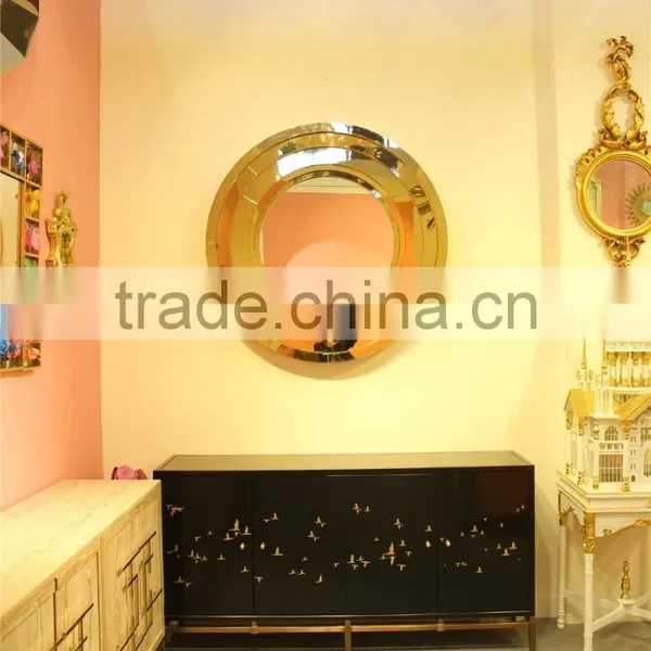 Rose Gold Polished Stainless Steel Decorative Mirror/wall Decor photo-5
