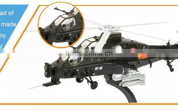 New Design Hot Fashion 1:48 WZ-10th ARM Helicopter Diecast Model Plane Mini Metal Plane for Sale photo-3