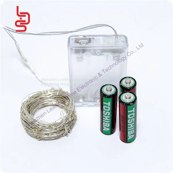 3AA Battery Operated Copper String Light Fairy Light photo-2