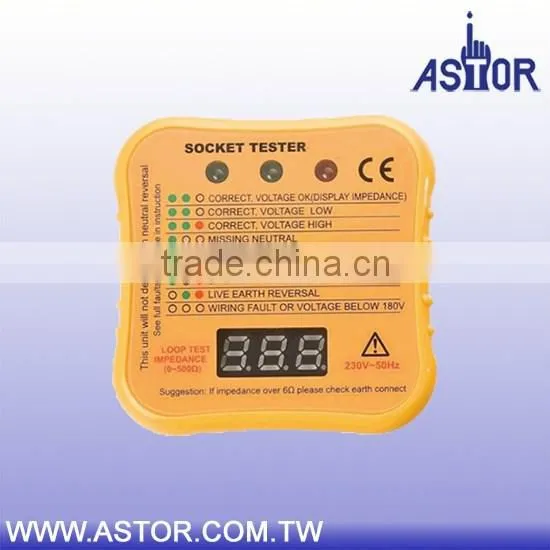 UK Detect Faulty Wiring Electrical Plug Socket Tester