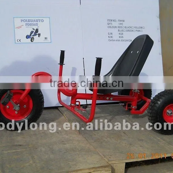 China Wholesale Cheap go Kart Metal Frames Three Wheels Wheel Barrow go Kart HD001 photo-5