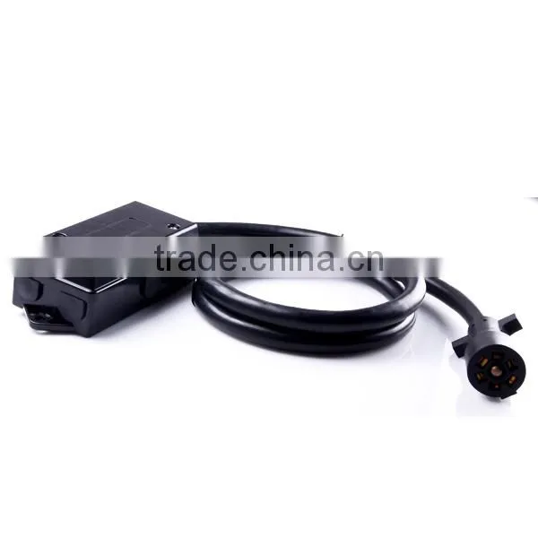 S80496 Overall 4FT 7-Way Plug Inline Trailer Cord With 7-Gang Junction Box photo-2