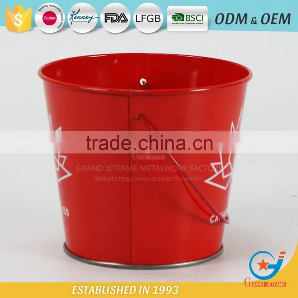 Garden Iron and Zinc Wholesale Galvanised Buckets for Flowers Zinc Buckets for Flowers photo-2