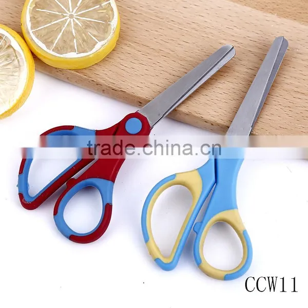 Superior Quality Student Scissors With Soft PP TPR Grip Handles photo-3