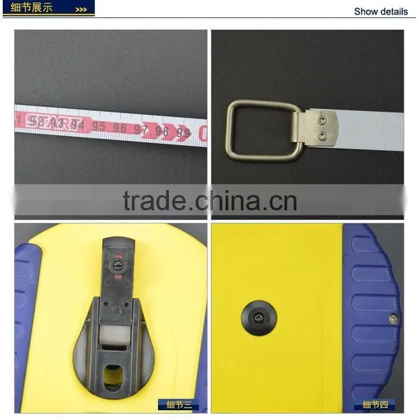 China ABS Ruber Covering 10m Steel Long Measuring Tape photo-5