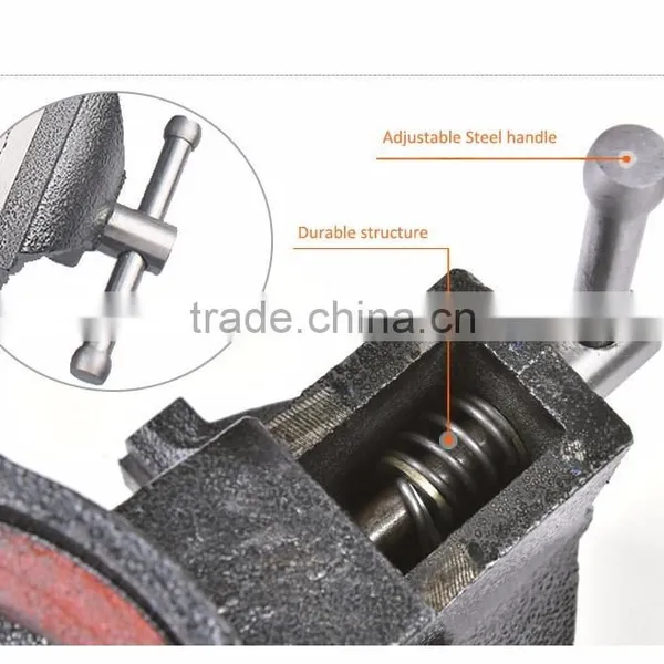 5" Heavy Duty Adjustable Bench Vise photo-3