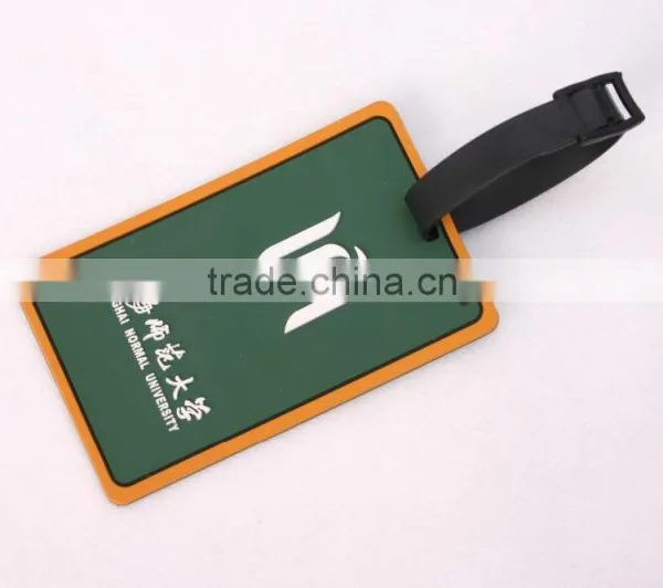 Custom Logo Name Tag Soft PVC Luggage Tag photo-5