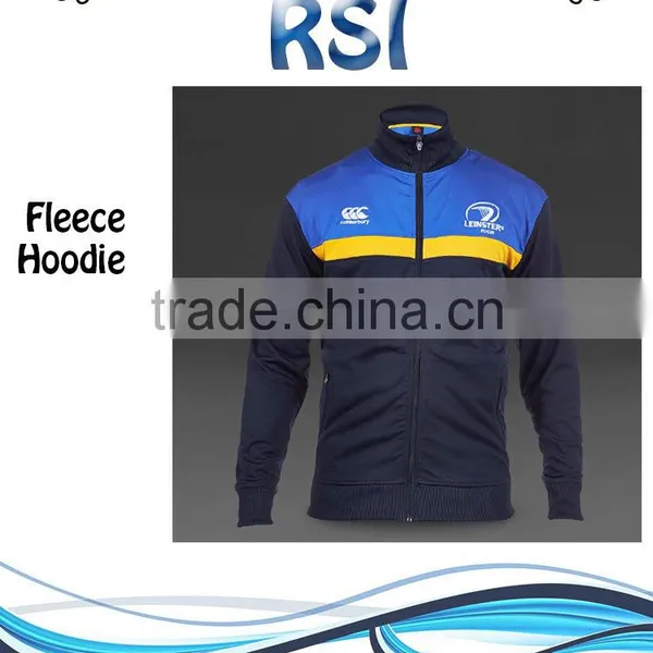 MEN CUSTOM POLAR FLEECE HOODIES/UNISEASON HOT SALE FLEECE HOODIE JACKET photo-2