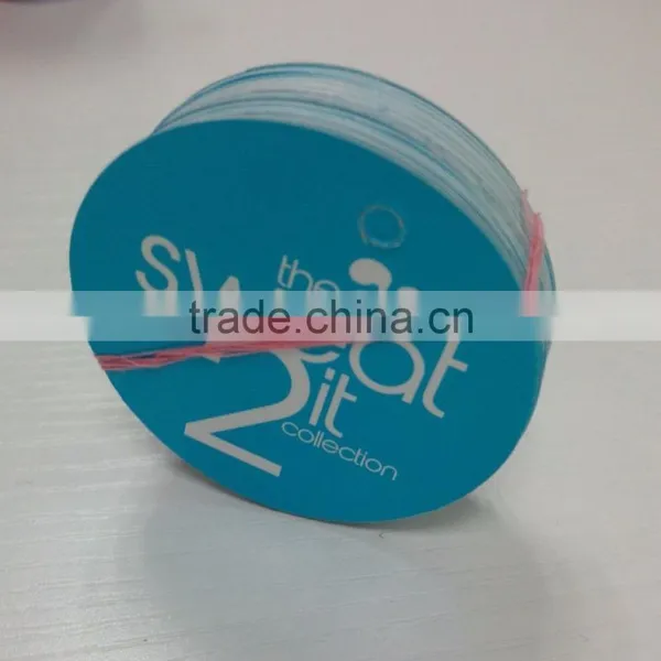 2017 Hot Sale High Quality Customized Paper Swing Tags Hang Tags for Jeans photo-5