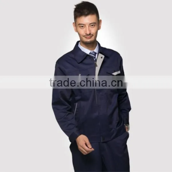 Best Cotton Flashing hi Vis Building Mining Blue Wear Rough Workwear