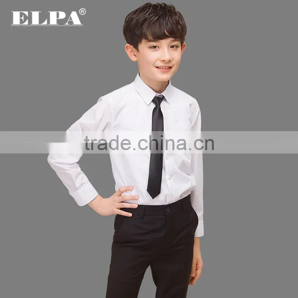 Handsome High Quality Long Sleeve Cotton Boys Shirt photo-2