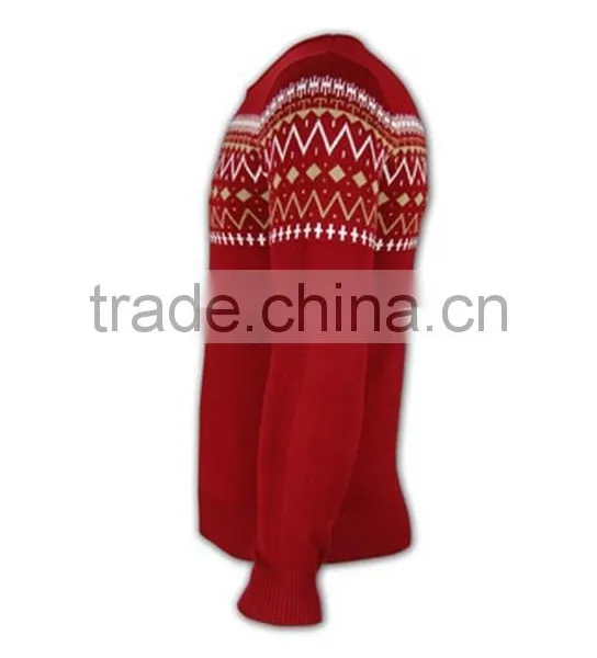 ISO9001/BSCI Manufature Custom Popular Christmas Knitted Pullover Sweater photo-3