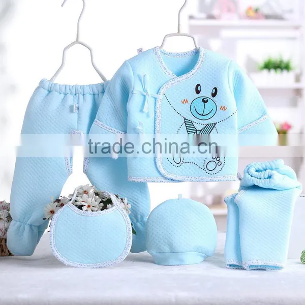 Spring Autumn Cotton Printing Hot Sale Baby Clothing Sets photo-2