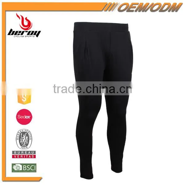 BEROY China Cheap Gym Pants for Women, Black Color Workout Bottoms photo-2