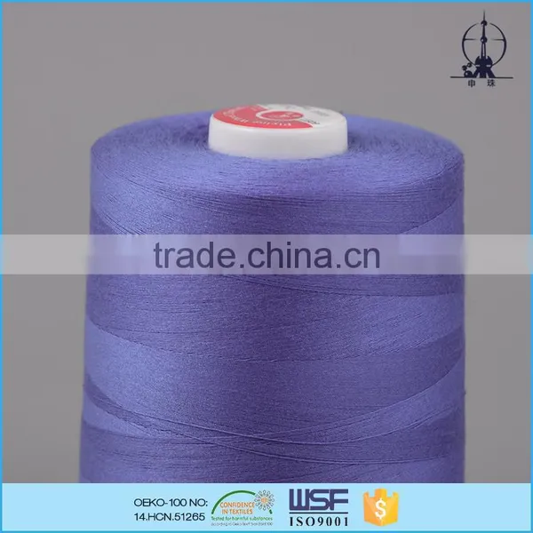 28s/2 21tex 140ticket Poly Poly Core Spun Sewing Threads for Jeans photo-2